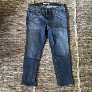 J Brand Moxie Blue Straight Leg Jeans Classic Style